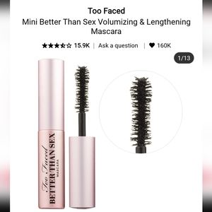 2/$20✨️Too Faced Mascara✨️**NO BOX**